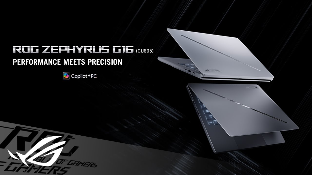 2025 ROG Zephyrus G16 (GU605) - Performance Meets Precision | ROG
