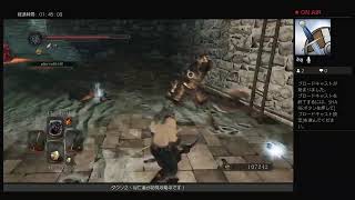 亡者の相棒とダクソ２初見攻略その６