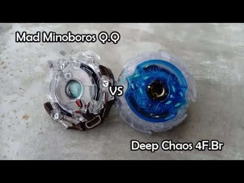 Beyblade Burst Battle : Deep Chaos 4F.Br vs Mad Minoboros Q.Q