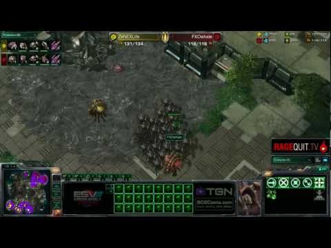 ZeNEX.Life(Z) v FXO.Whale(Z) - G4 - Korhal Compounds - KWS3W6 - 6.23.2012