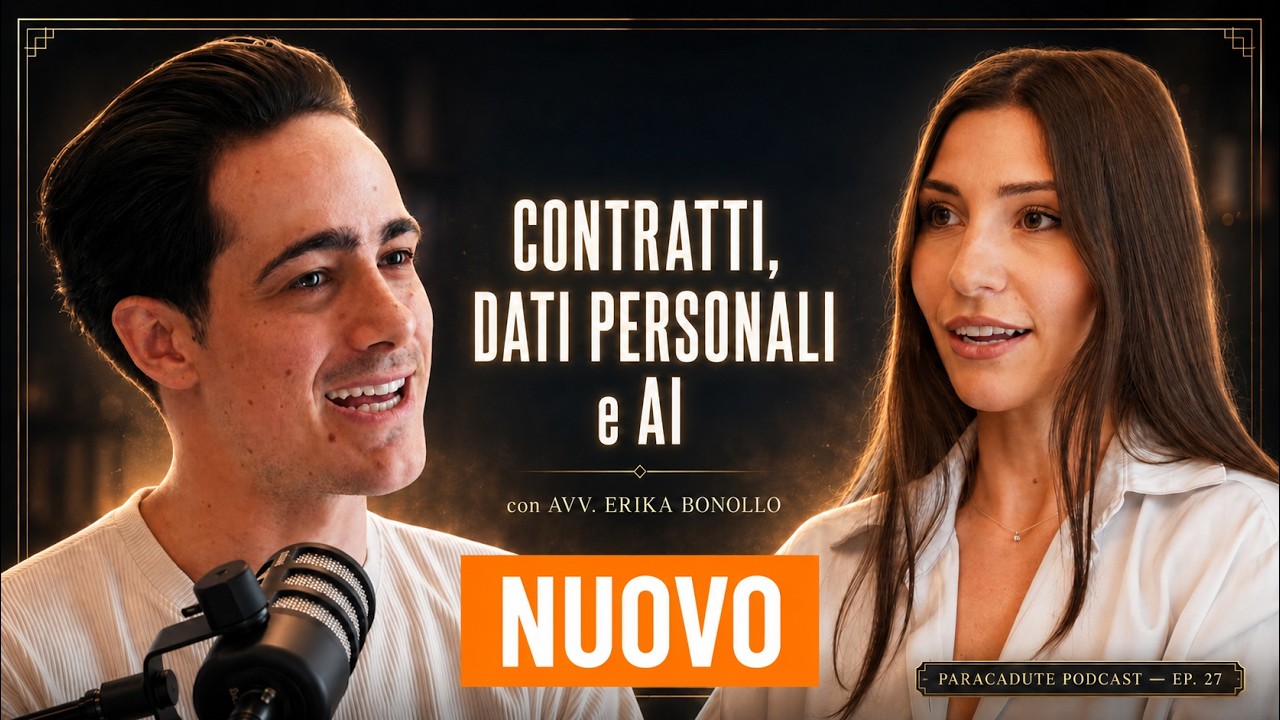 Avv. Erika Bonollo - Contratti, GDPR e AI Act | Paracadute Podcast Ep. 27
