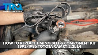 Timing Belt Kit Replacement — Toyota Camry