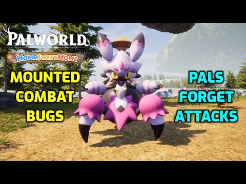 Palworld: PSA Mounted Combat Bugs - Pals Forgetting Attacks