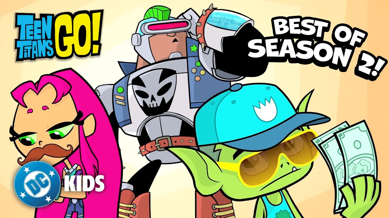 Season 2 BEST Moments! Part 3 | Teen Titans Go! | @dckids