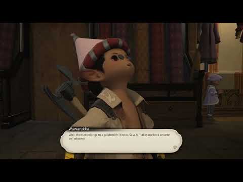 FINAL FANTASY XIV SOLO PLAYTHROUGH #153: WEAVER LEVEL 35 CLASS QUEST
