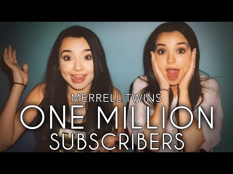 ONE MILLION SUBSCRIBERS - Merrell Twins (Music Video) Video