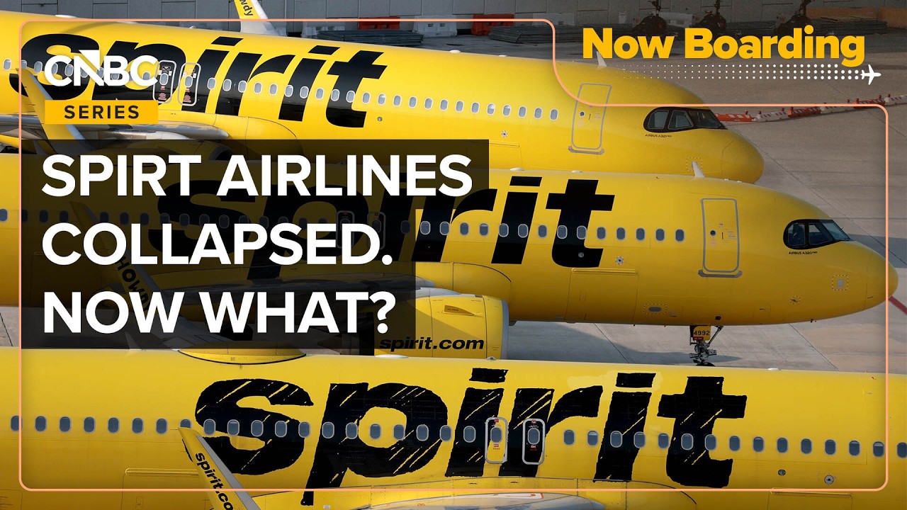 Spirit Airlines Collapsed — Here's What Happens Next