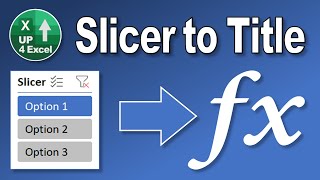 How to Get Excel Slicer Selections as Text - Dynamic Report Titles from Slicer Selections
