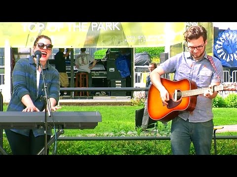 Kylee Phillips at the Acoustic Stage, Ann Arbor Summer Festival “No One’s Sleeping”