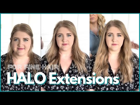 Halo Extensions for Fine Hair | HaloCouture | 2022
