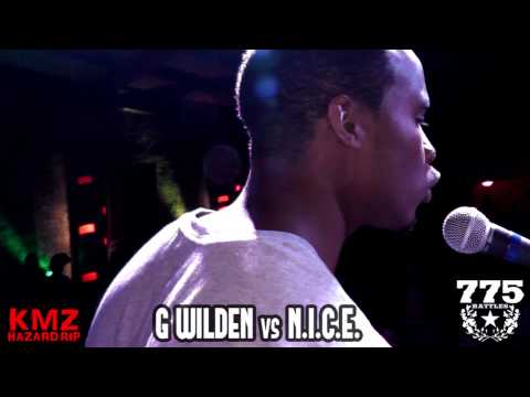 G WILDEN vs N.I.C.E. "775 Battles" 9/17/2013