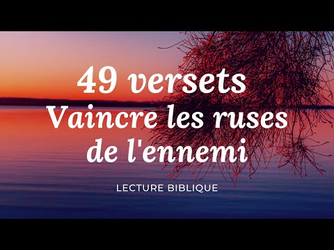 49 VERSETS POUR VAINCRE LES RUSES DE L'ENNEMI | Canal d'Encouragement by Prisca