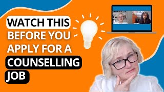 Counselling Job | What's it like being a counsellor | Job Hunting Tips