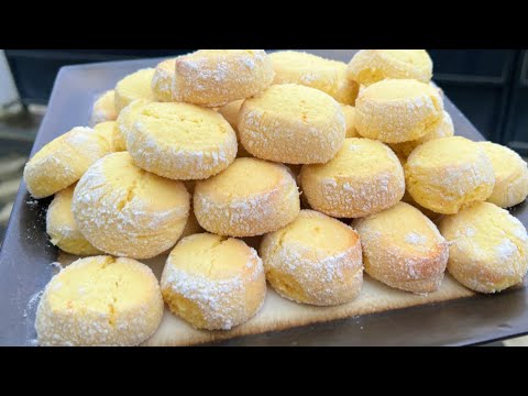 SOFT ORANGE COOKIES 🍊 They are popular in Italy...!!!