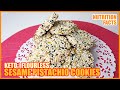 KETO SESAME PISTACHIO COOKIES FLOURLESS