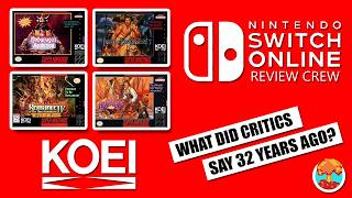 1990s Critics Review Nobunaga’s Ambition, Romance of the 3 Kingdoms & More (Nintendo Switch Online)