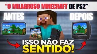 MINECRAFT PE está rodando no PS2… Mas COMO isso é possível?