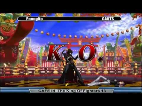 [KoF13] GUTS vs Poongko - Cafe Id Offline Casual Match Part 1