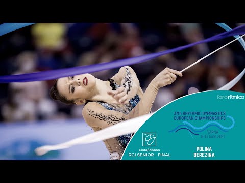 Polina Berezina (cinta / ribbon) - Final Individual European Championship Varna 2021