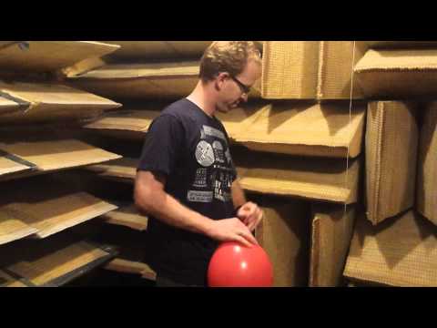 Popping a Balloon in an Anechoic Chamber
