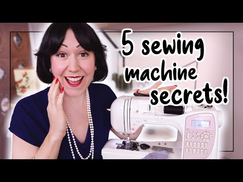 Sewing machine SECRETS you might not know!