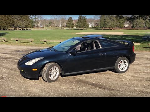 Thumbnail for 2000 Toyota Celica GT Review, Start-Up, Test Drive! by Toyota Celica