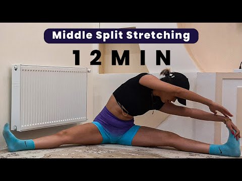 12 MIN / Middle Split Stretching / NO Equipment