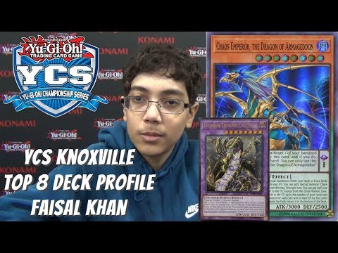 Yugioh YCS Knoxville Top 8 Deck Profile - Danger! Thunder Dragon - Faisal Khan