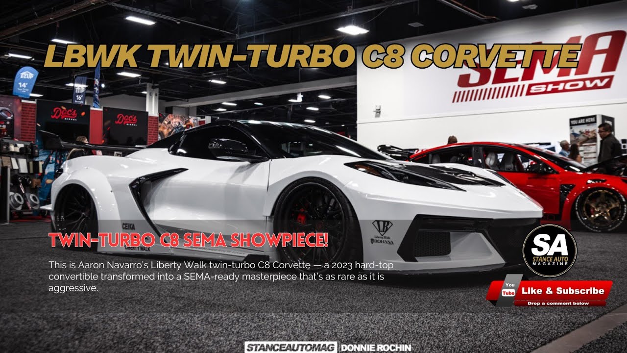 2023 C8 Corvette | Liberty Walk Widebody | Twin-Turbo SEMA Build