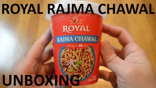 Unboxing Royal Rajma Chawal Cup