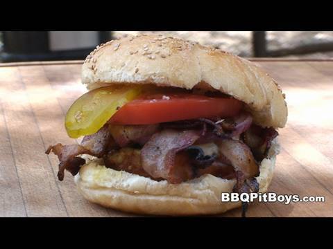 How to grill Bacon Veggie Burger | Recipe