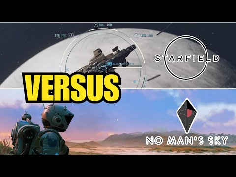 Starfield Versus No Man's Sky