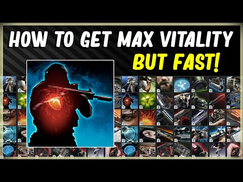 HOW TO GET MAX VITALITY SKILL LEVEL FAST - ESCAPE FROM TARKOV EFT - BEST EASY LEVELING METHOD 12.11