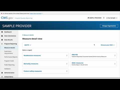 How to view the Measure Details Interface