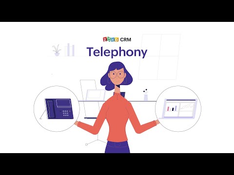 Manage and Integrate Sales Calls Effectively with Telephony | Zoho CRM in a Nutshell