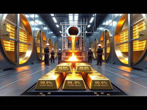 Inside a MASSIVE Factory That Makes 99.9% Pure Gold