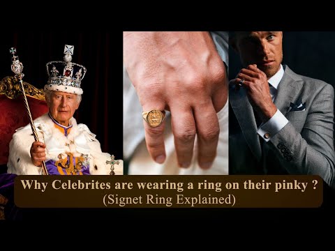 Why Celebrities Wear a Ring on Their Pinky | Signet Ring Explained