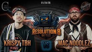 Krispy TBH vs Mac Noodlez