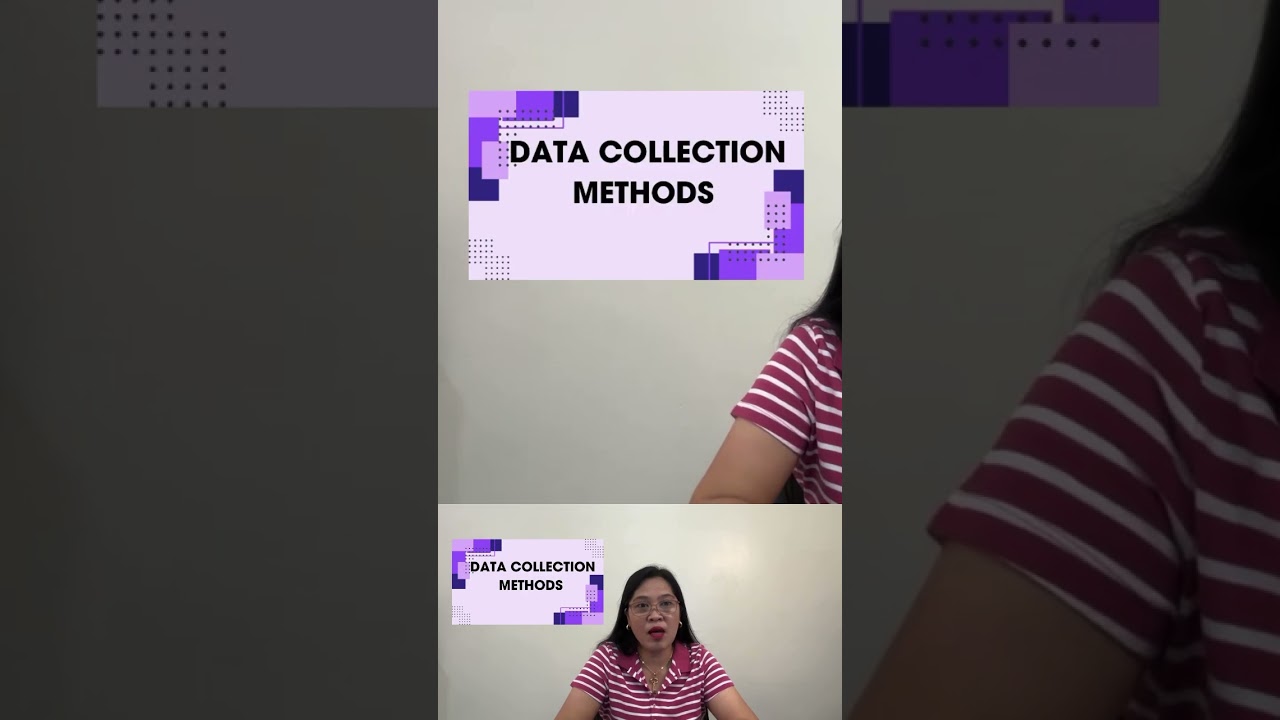 Data collection methods