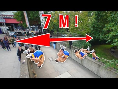 WORLD'S BIGGEST FRONT FLIP GAP!