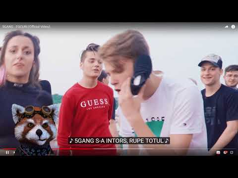 ratonu reactioneaza la 5GANG - FOCURI (Official Video)
