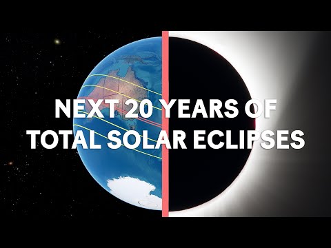 When is the Next Total Solar Eclipse? #datavisualization