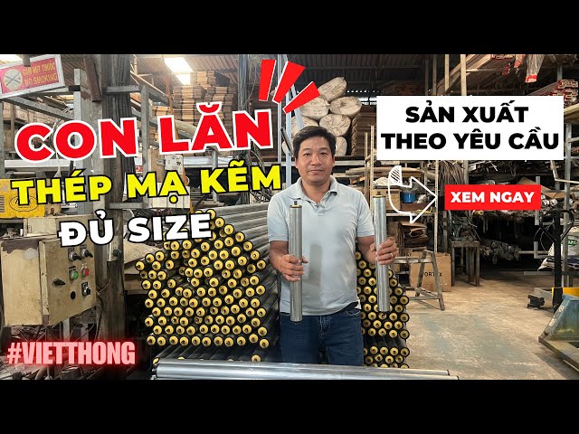 Gia Công Con Lăn Băng Tải Chất Lượng, Uy Tín, Giá Tốt tại TPHCM 6