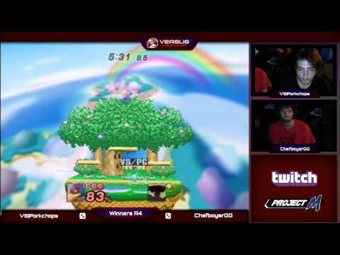 VS Weekly 9/25/14 - Winners R4- VS|PorkChops (Falco) vs ChefBoyarGG (ROB) - ProjectM