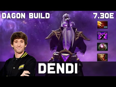 Dendi Void Spirit DAGON BUILD Dota 2 Pro Gameplay / Patch 7.30e