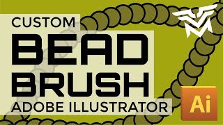 Bead Brush - Custom Pattern Brush Tutorial for Adobe Illustrator