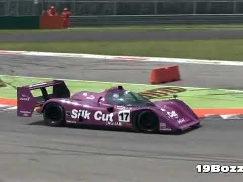 [LOUD] 1991 Jaguar XJR-14 Group C Sound - Accelerations, Fly Bys & Downshifts (Earraped Version)