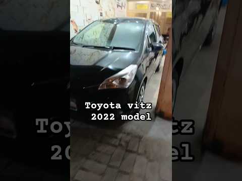 Toyota vitz | 2023 model | black color | five star motor skp #vitz