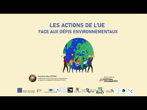 [WEB-CONFERENCE] "Les actions de l'UE face aux défis environnementaux" avec Anne Houtman