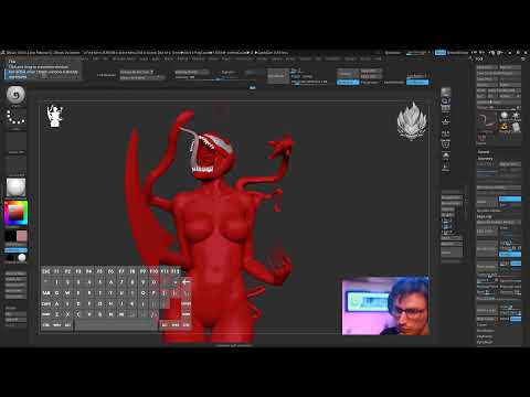 Lady Carnage!!! (Zbrush 2021.6.4)